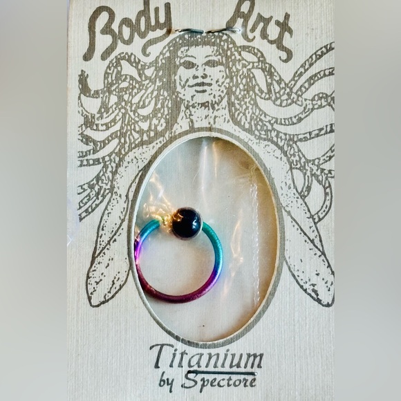 SPECTORE Jewelry - Titanium Multicolor Ring BODY JEWELRY BY SPECTORE